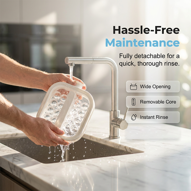 üßäPortable Silicone Ice Ball Maker Kettle