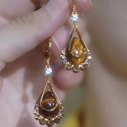 üì¢üì¢33% OFF !! ‚è∞Women's Gold-Plated Teardrop Earrings