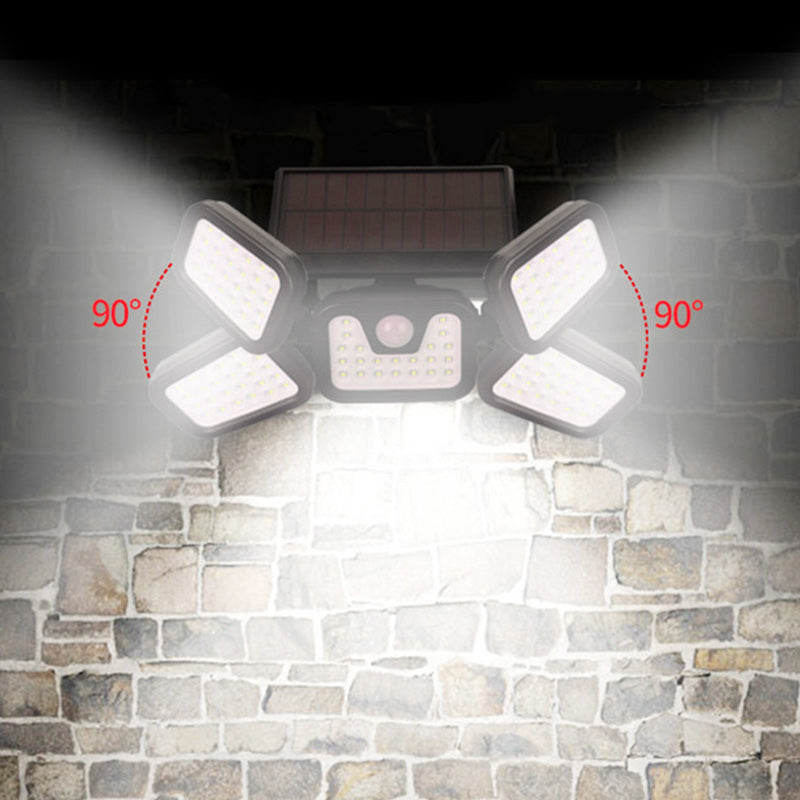 üì¢üì¢40% OFF !! ‚è∞Solar 3-Heads Wall Light With Sensor Lighting Function