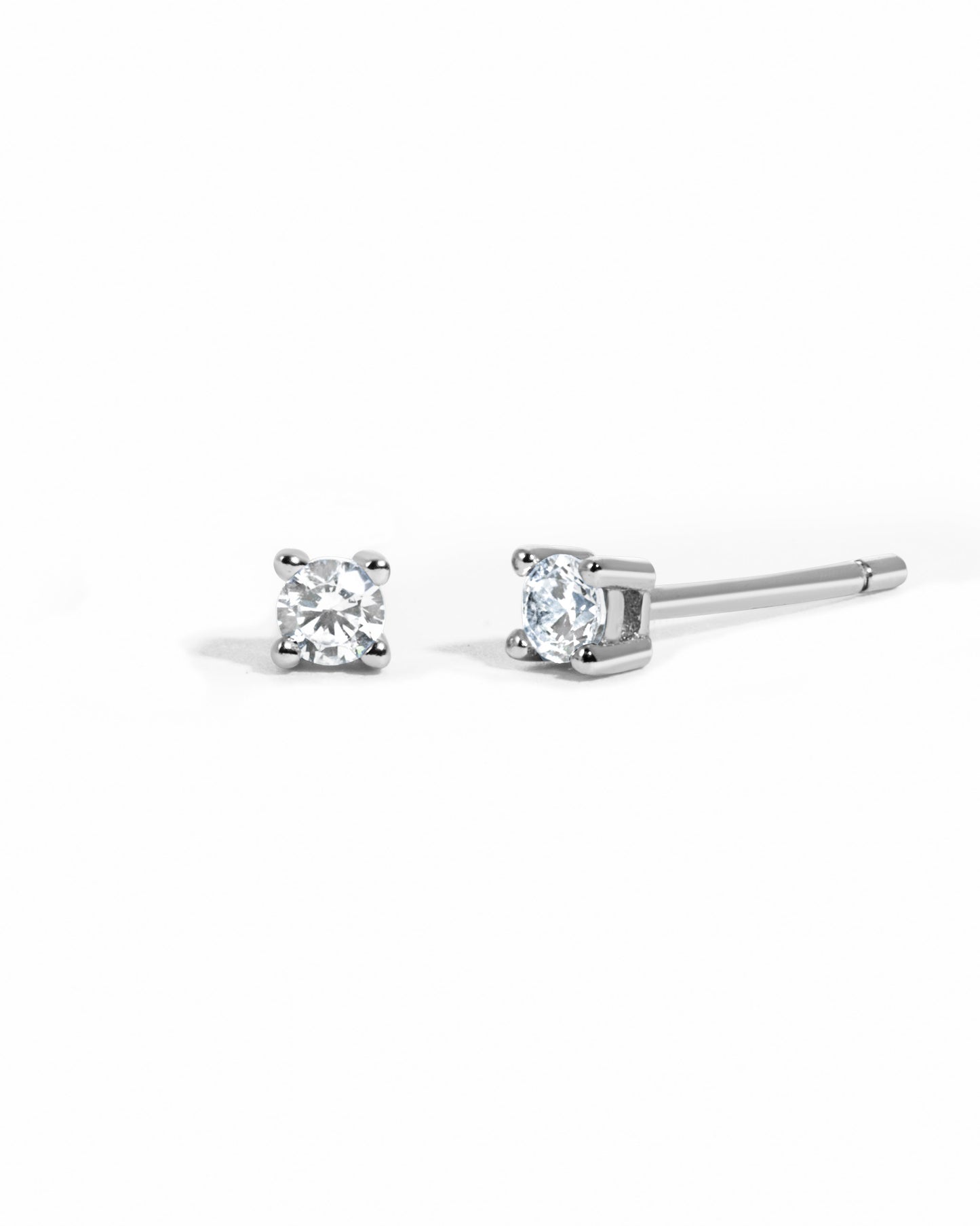 2.5mm Solitaire Studs