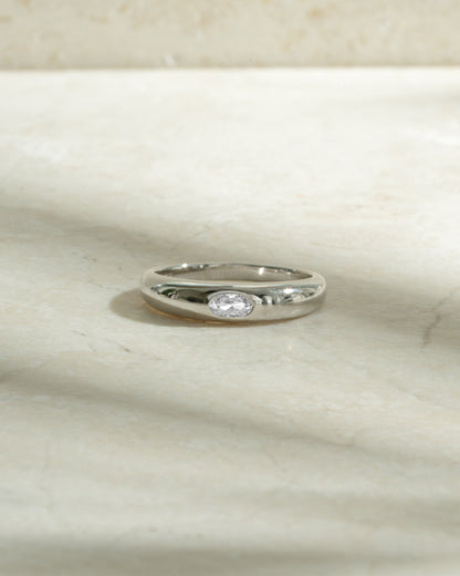CZ Dome Ring