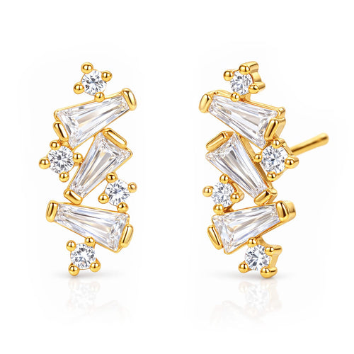 Cluster Stone Ear Climbers