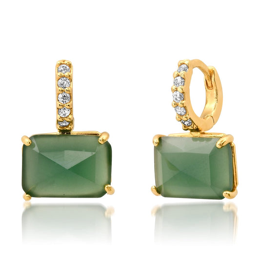 Everyday Green Earrings