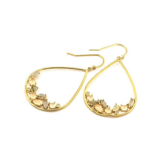 Tear Shaped Drop Earring