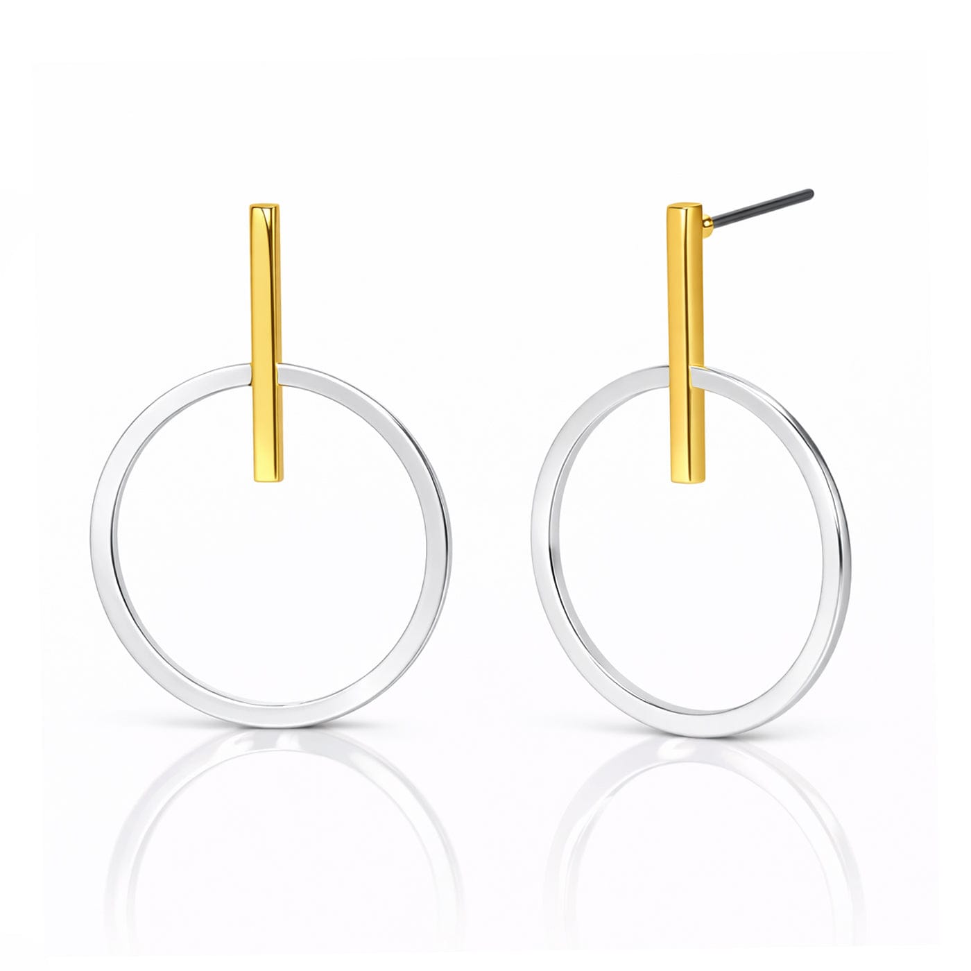 Textured Drop Earrings