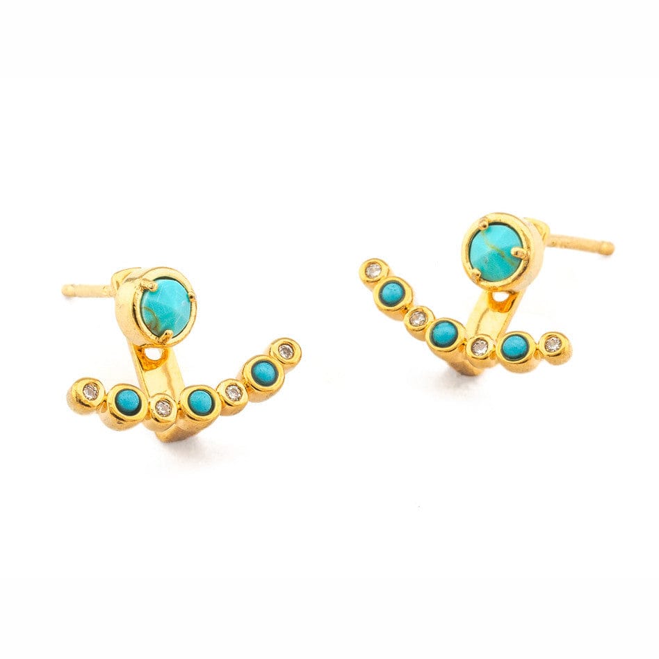 Turquoise and CZ Jacket