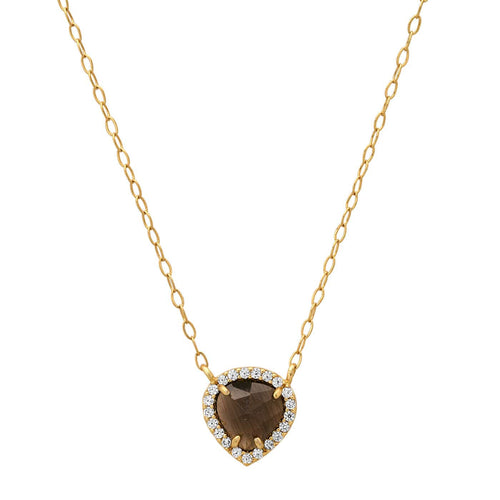 Smoky Glow Necklace