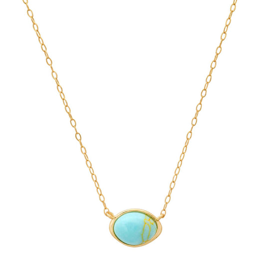Turquoise Horizon Necklace