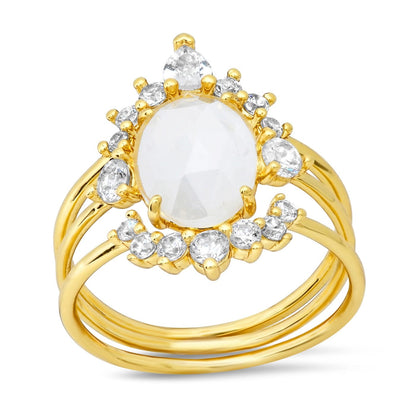 Vintage Birthstone Ring Set