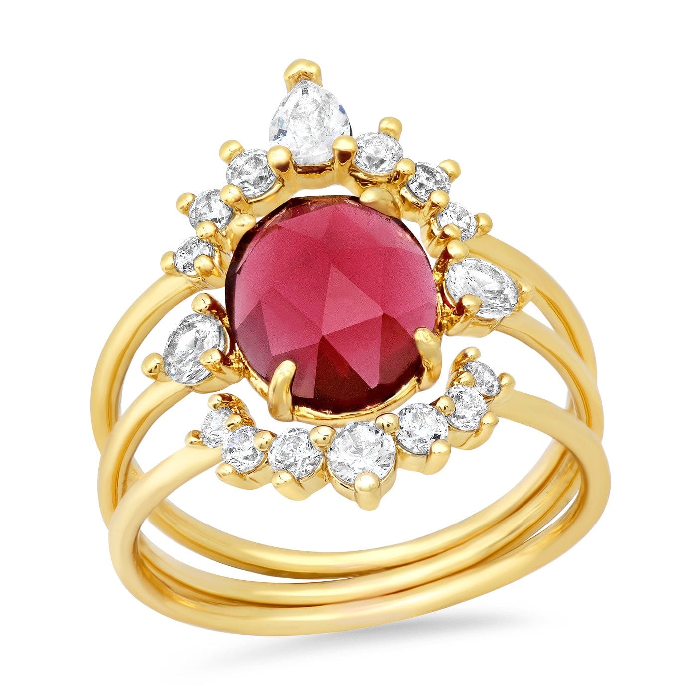 Vintage Birthstone Ring Set