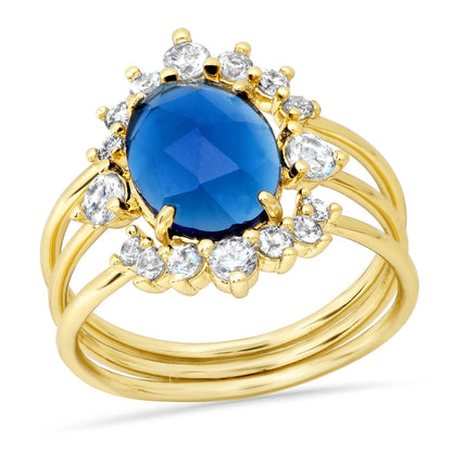 Vintage Birthstone Ring Set