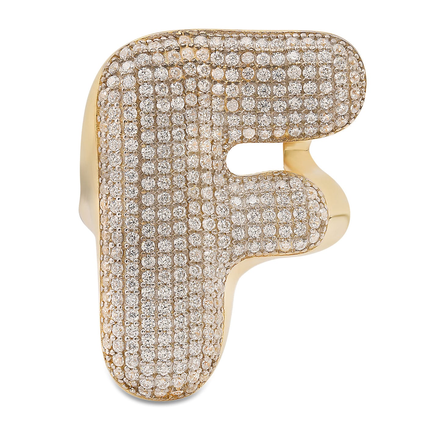 Twinkling Monogram Ring