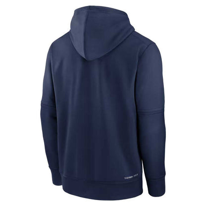 Team USA World Baseball Classic Nike Authentic Therma Fleece Pullover Hooded Sweatshirt