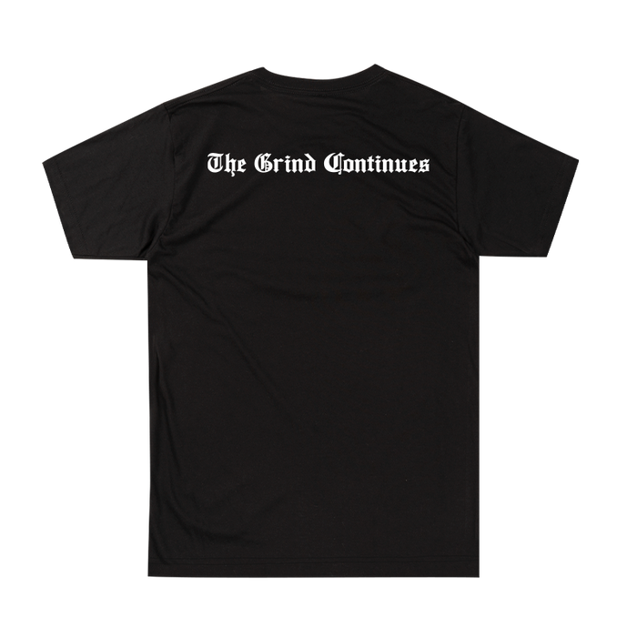 The Grind Continues Tee - Black