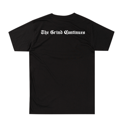 The Grind Continues Tee - Black