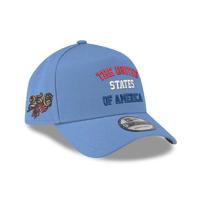 The United States Of America New Era 2026 250th Fourth of July 9FORTY A-Frame Adjustable Cap