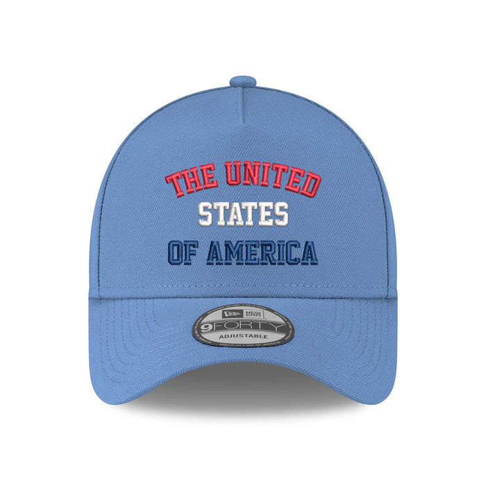 The United States Of America New Era 2026 250th Fourth of July 9FORTY A-Frame Adjustable Cap