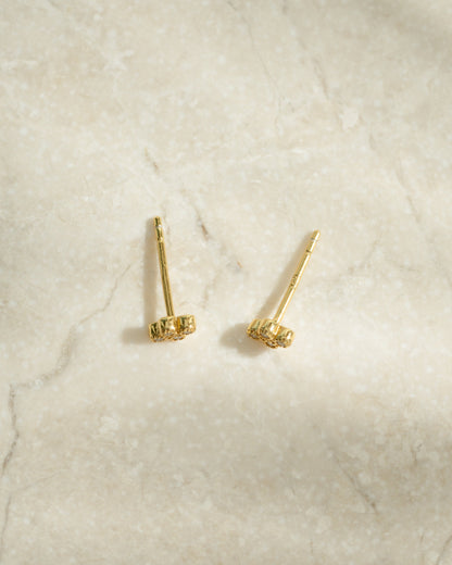 Tiny 4 Stone CZ Studs