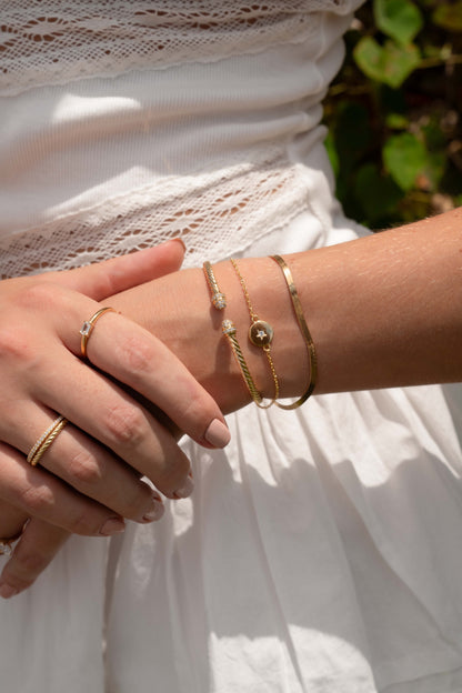 Twisted Bangle Cuff
