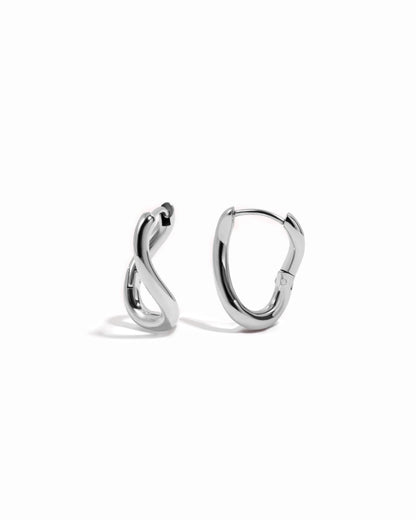 Emerson Twisted Oval Hoops