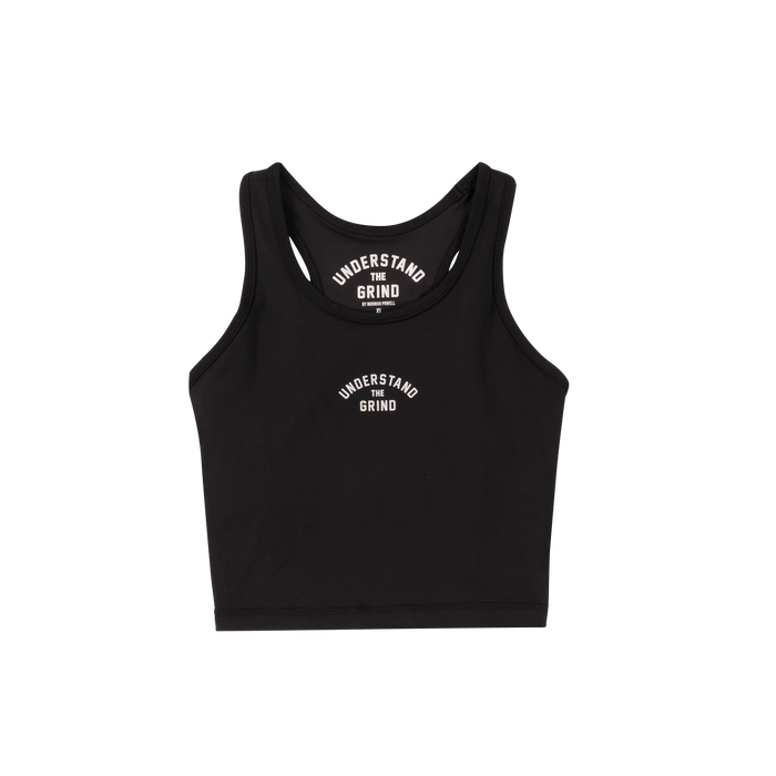 UTG 24/7 Crop Tank - Black