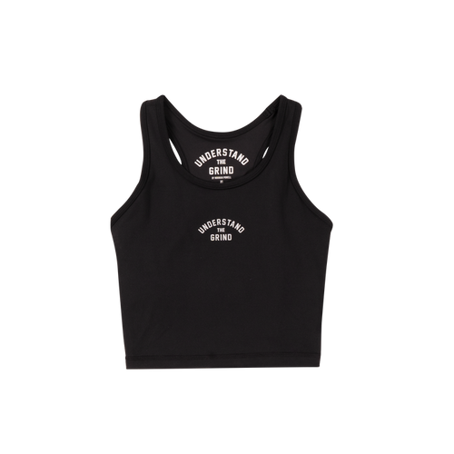 UTG 24/7 Crop Tank - Black
