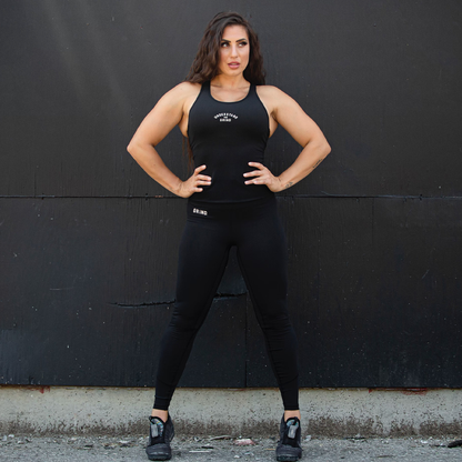UTG 24/7 Crop Tank - Black
