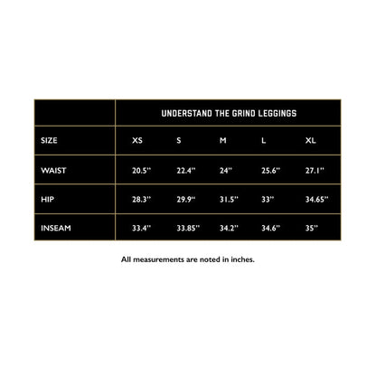 UTG 24/7 Leggings - Black