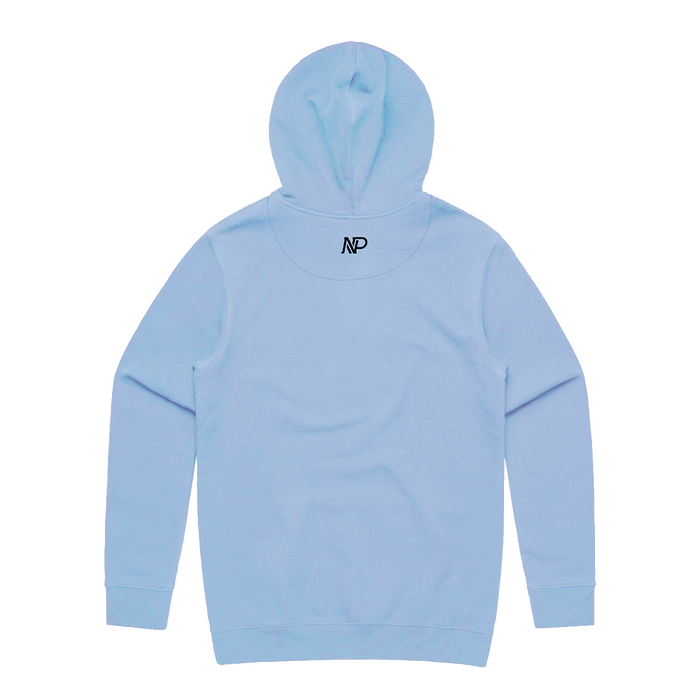 UTG Palm Trees Hoodie - Sky Blue