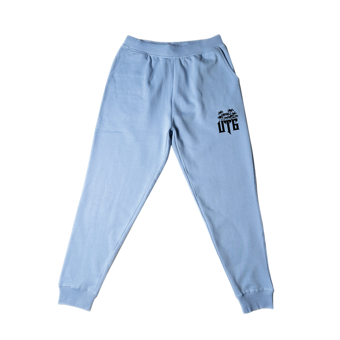 UTG Palm Trees Joggers - Sky Blue