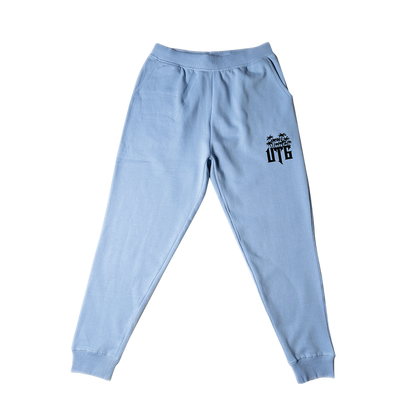 UTG Palm Trees Joggers - Sky Blue