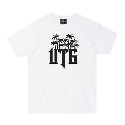 UTG Palm Trees Tee - White