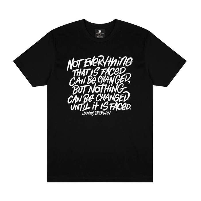 UTG x BLM - James Baldwin Tee - Black