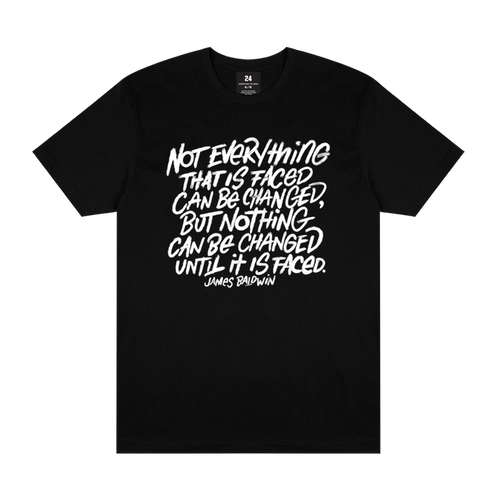 UTG x BLM - James Baldwin Tee - Black