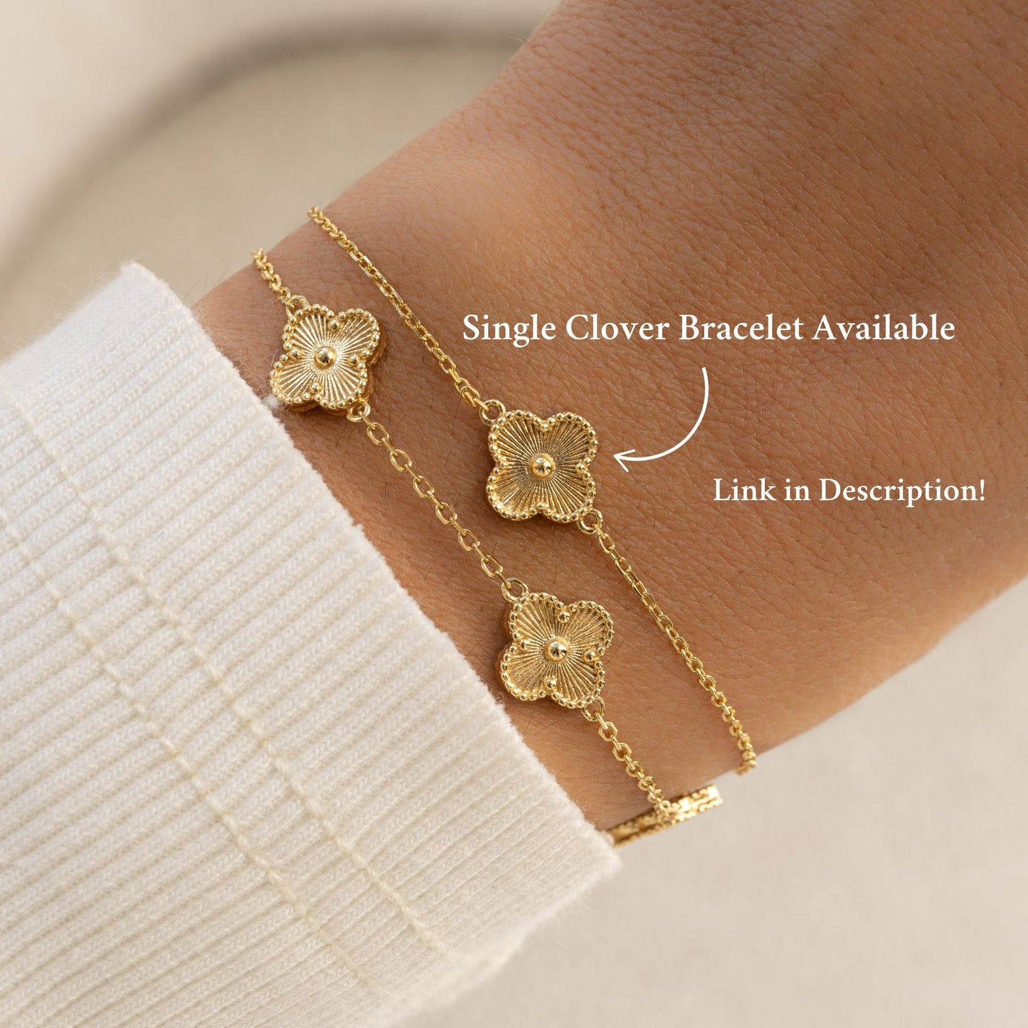 Ella Four Leaf Clover Bracelet