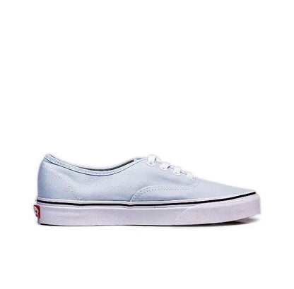 Vans Authentic Lx sneaker, light blue canvas upper with white laces and white sole