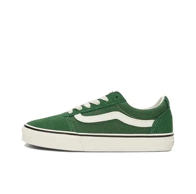 Vans Old Skool Ward low-top sneakers in dark green with white side stripe