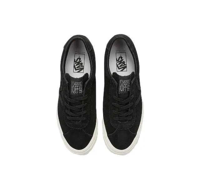 Vans Vault OG Epoch LX low-top sneakers, black suede with logo on tongue and lining