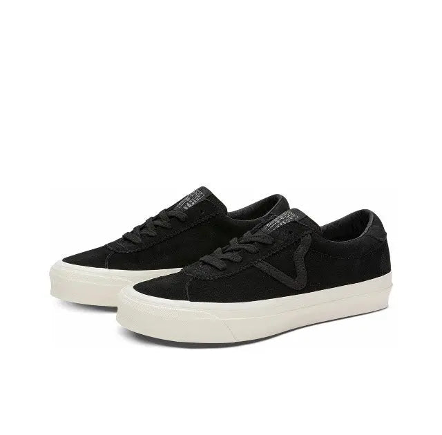 Vans Vault OG Epoch LX sneakers, black suede with tonal laces and white sole