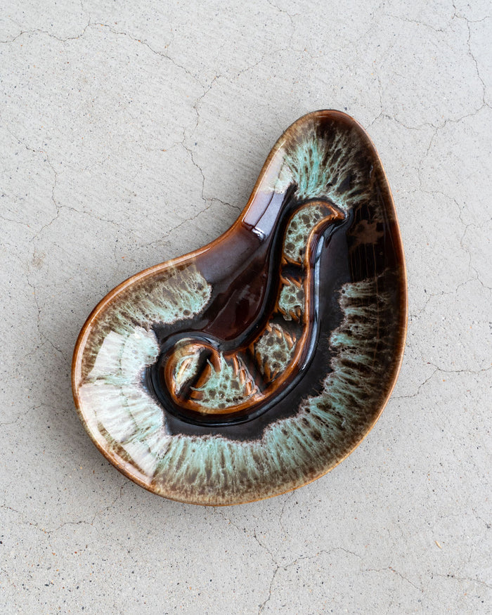 【VINTAGE】60s Mid Century Marble Ashtray