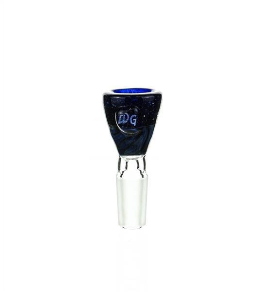 Side view of Waterhouse Glass Bowl Piece 39 14mm Dry Herb Slide - Smoke Spot Smoke Shop