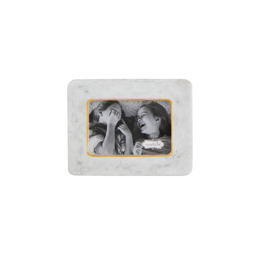 White Resin Small Frame - Madison's Niche