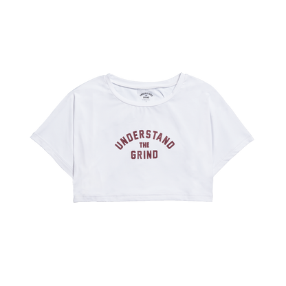 Women's Crop Tee - White
