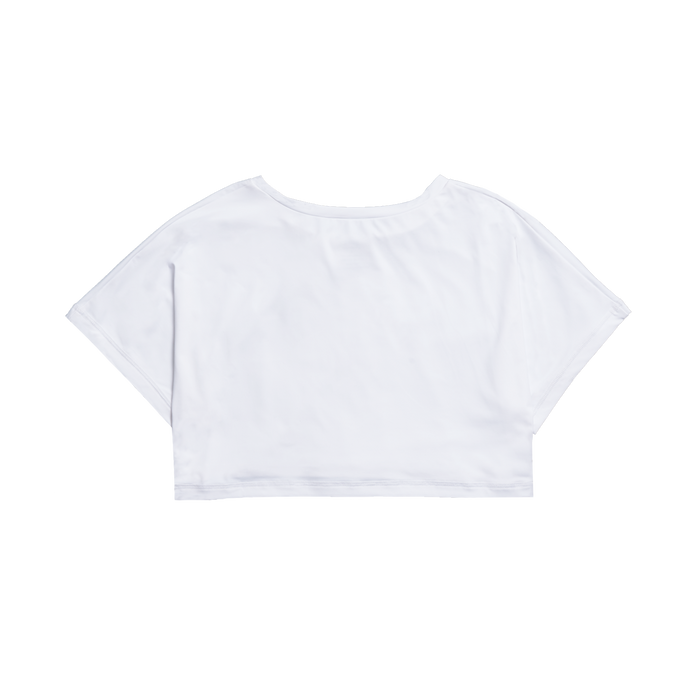 Women's Crop Tee - White