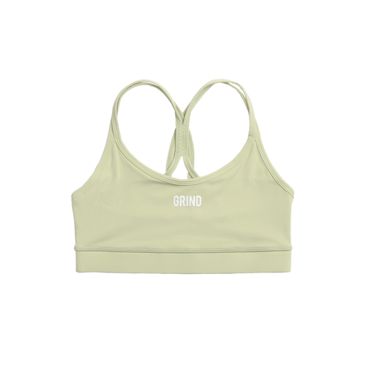 Women's Cross Back Sports Bra - Sage