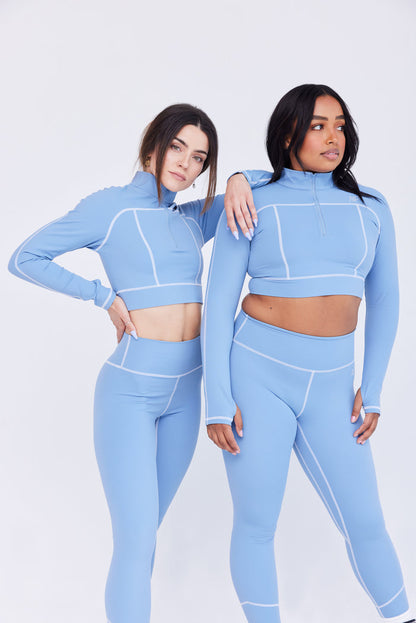 Women's Sculpt High-Waisted Leggings - Lagoon