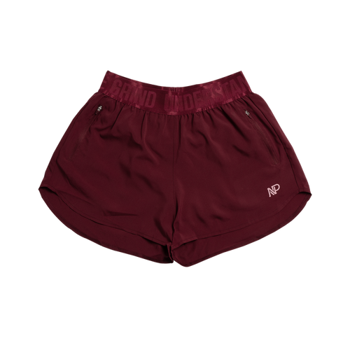 Women's Sprint Shorts - Merlot