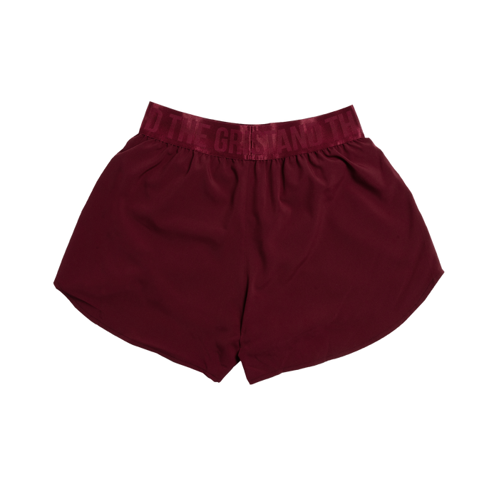 Women's Sprint Shorts - Merlot