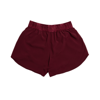 Women's Sprint Shorts - Merlot