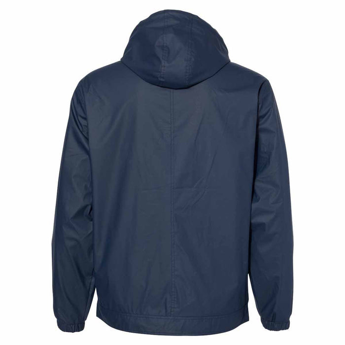 Wrigley Field Crossed Bats Vintage Weatherproof Hooded Rain Jacket
